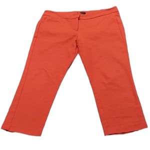Jones New York Red Crop Pants 4